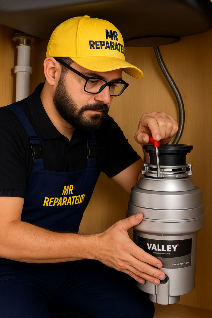 Réparation broyeur de cuisine Montréal